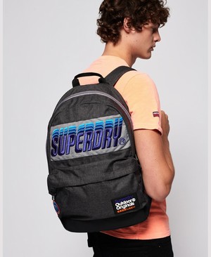 Superdry Sunset Montana Férfi Hátizsák Fekete | BGVRH8524